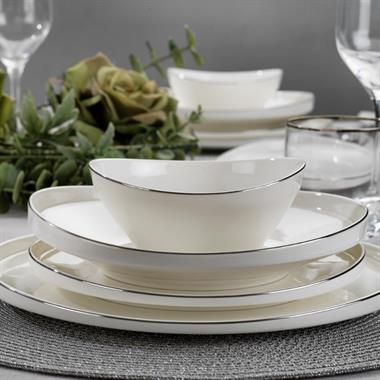 Schafer 1S4211-01001-PLT02 Luna Yemek Takımı 56 Parça-Platin02