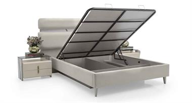 Madrid Bazalı Karyola Başlıklı