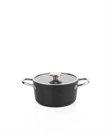 Schafer 1S2438-21003-SIY01 Gravita Seramik Tencere Seti 7 Parça-Siyah