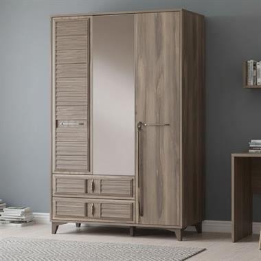 Moi 3 Kapılı Gardırop Zenit