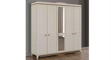 DM135 Irmak 5 Kapılı Gardırop