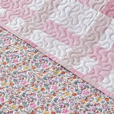 Englısh Home Blushing Blooms Yatak Örtüsü Takımı 200x220