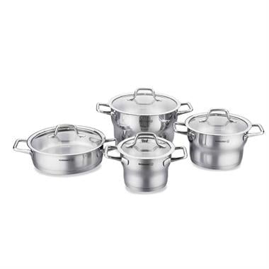 Korkmaz A1957 Festiva 8 Parça Tencere Seti
