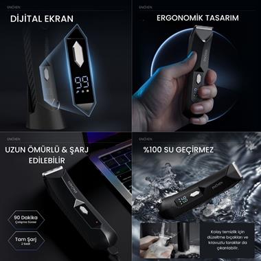 Enchen Spark 2 Led Işıklı Tıraş Makinesi