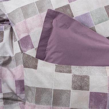 Cotton Box Minimal Tek Kişilik Lastikli Çarşaflı Nevresim Takımı Maro Gül Kurusu