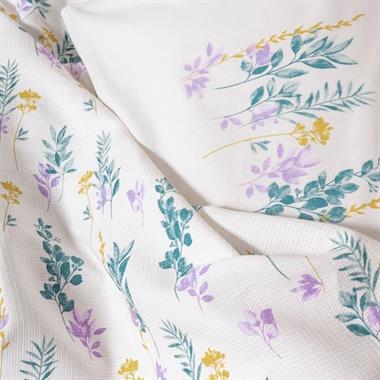 Cotton Box Estiva Tek Kişilik Pike Takımı Twig Mint