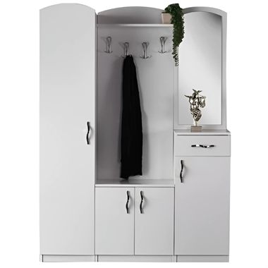 Başak Portmanto Beyaz