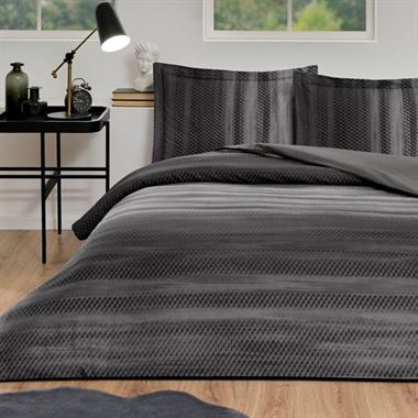 Özdilek Notte Tek Kişilik Lastikli Fitted Çarşaf Nevresim Takımı