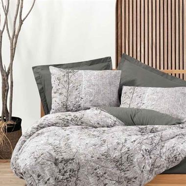Cotton Box Dual Odın Çift Kişilik Nevresim Takımı Kahve