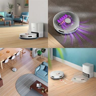 Philips HomeRun 2000 Serisi XU2100/25 Çöp İstasyonlu Akıllı Robot Süpürge