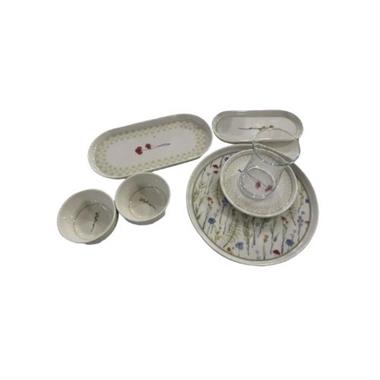 Korkmaz A8688 Luna Coll. 26 Parça Yuvarlak Kahvaltı Takımı