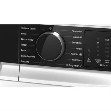 Profilo CGK264Z0TR Beyaz 11 Kg 1400 Devir A Enerji Buhar Destekli Çamaşır Makinesi