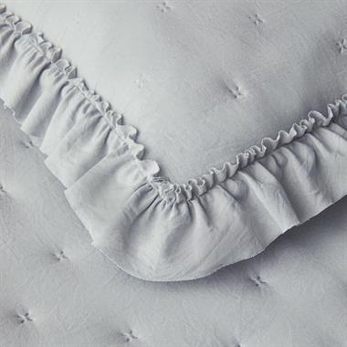 Englısh Home Swanky Gri Çok Amaçlı Yatak Örtüsü Takımı Tk 160x220 cm