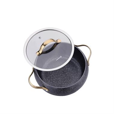 Korkmaz A2610 Berilla 7 Parça Seramik Tencere Seti