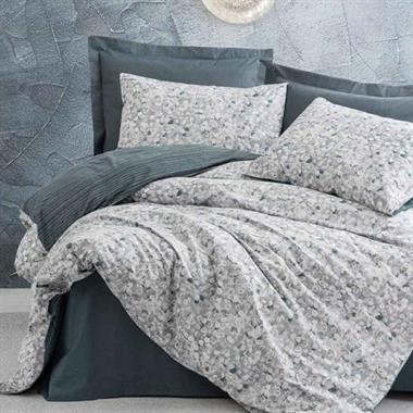 Minimal Tek Kişilik Nevresim Takımı Molly Antrasit