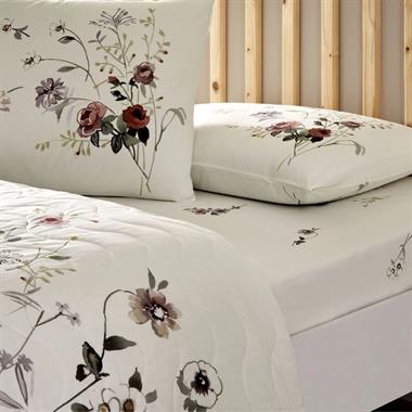 Taç Alina Ranforce Çift Kişilik Complete Set Ekru