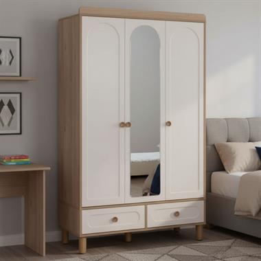 Bohem M143 3 Kapılı Gardırop