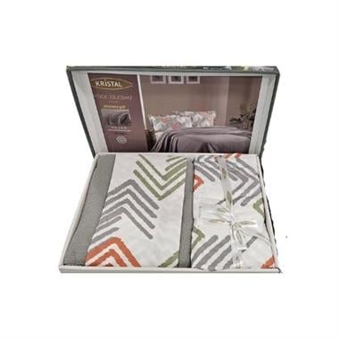 TAÇ KRİSTAL ÇİFT KİŞİLİK PİKE TAKIMI