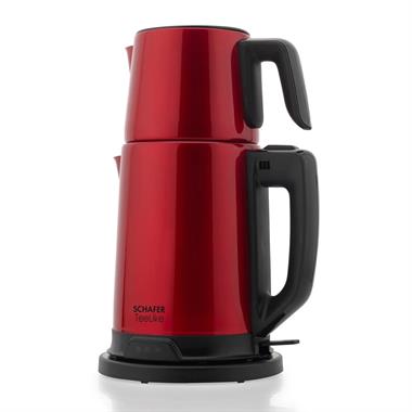 Schafer 2SE706 TeeLike Elektrikli Çay Makinesi-Kırmızı