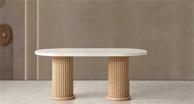 Bohemstar Lüxs Yemek Masası (Yuvarlark Ayak) 143373