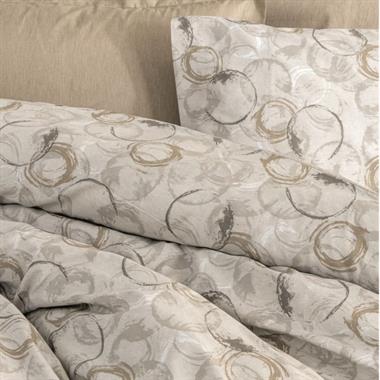 Cotton Box Minimal Tek Kişilik Lastikli Çarşaflı Moil Bej Nevresim Takımı