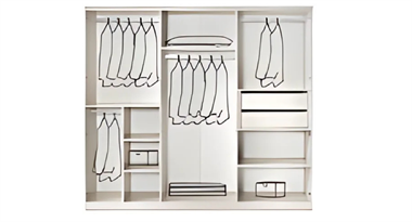 Rio 6 Kapılı Gardırop