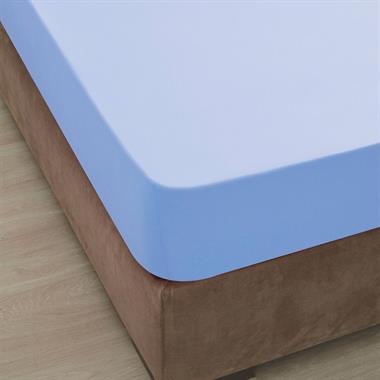 Özdilek Çarsaf Fıtted Rf 120*200 Gök Mavisi Colourist