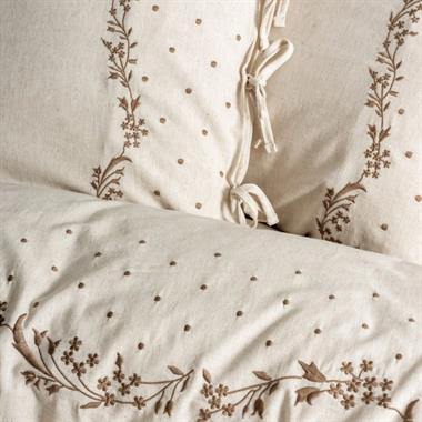 Cotton Box Keten Çift Kişilik Nevresim Takımı Pelias