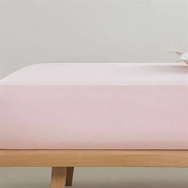 Englısh Home Düz Pamuklu Toz Pembe  Lastikli Çarşaf 160x200cm