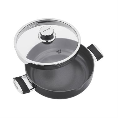 Korkmaz A3886 Lena Kısa Seramik Tencere (26x7,5)