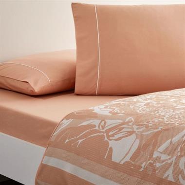 Taç Jakar Idore Çift Kişilik Pike Takımı Somon