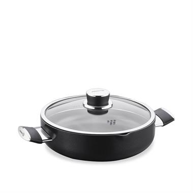 Korkmaz A3886 Lena Kısa Seramik Tencere (26x7,5)