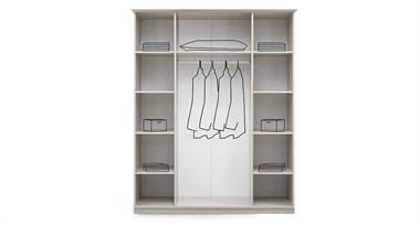 Kanyon 4 Kapılı Gardırop Vario Vizon