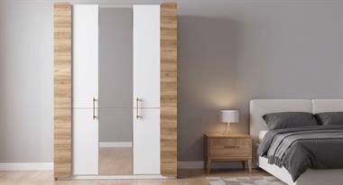 Judo Genç 3 Kapılı Dolap