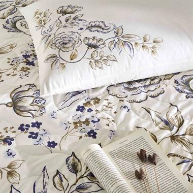 Taç Pansy Ranforce Tek Kişilik Complete Set Kahverengi