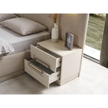 Akkor Bazalı Yatak Odası Takımı (Bazasız Karyola)