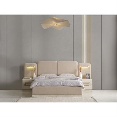 Akkor Bazalı Yatak Odası Takımı (Bazasız Karyola)