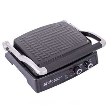 Arnica GH26411 Diamond Pro 2000W Izgaralı Tost Makinesi Siyah