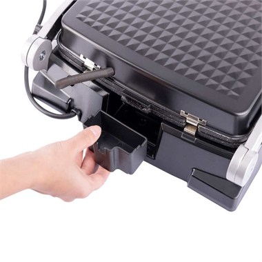 Arnica GH26411 Diamond Pro 2000W Izgaralı Tost Makinesi Siyah