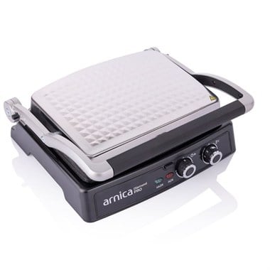 Arnica GH26412 Diamond Pro 2000 W Izgaralı Tost Makinesi İnox