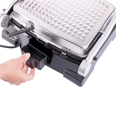 Arnica GH26412 Diamond Pro 2000 W Izgaralı Tost Makinesi İnox