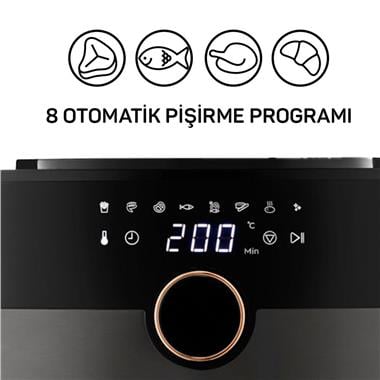 Arzum AR2074-B Airtasty Xl Fritöz Bakır