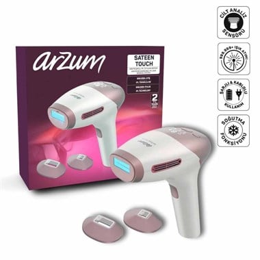 Arzum AR5178-0200 Sateen Touch Pro IPL Tüy Alma Cihazı