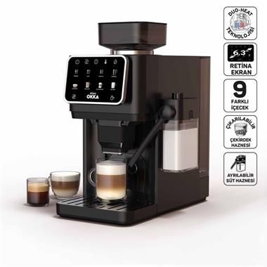 Arzum OK0042-0400 Okka Barista Pro Tam Otomatik Espresso ve Kahve Makinesi