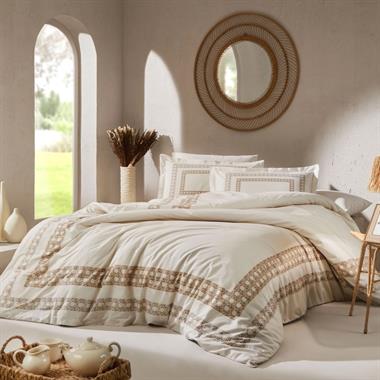 Özdilek Aurea Rnf Nevresim Takımı Çift Kişilik Krem