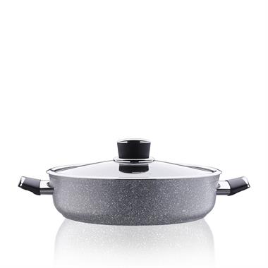 Korkmaz A3906 Palma Kısa Tencere 26x7