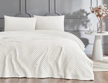 ÖZDİLEK TOMURCUK KEMIK ÇİFT KİŞİLİK BATTANIYE PVC 