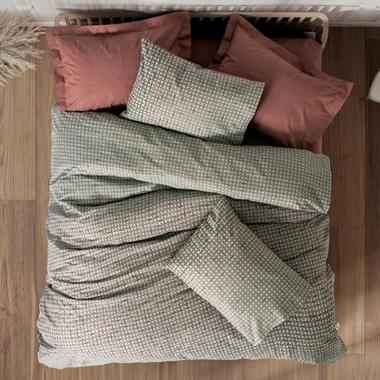 Cotton Box Petite Tek Kişilik Lastikli Çarşaflı Nevresim Takımı Mote Kiremit