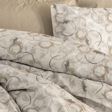 Cotton Box Minimal Tek Kişilik Lastikli Çarşaflı Nevresim Takımı Moil Bej