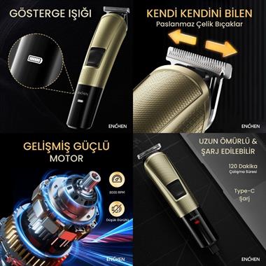 Enchen Beardo 3 Sakal Kesim Makinesi